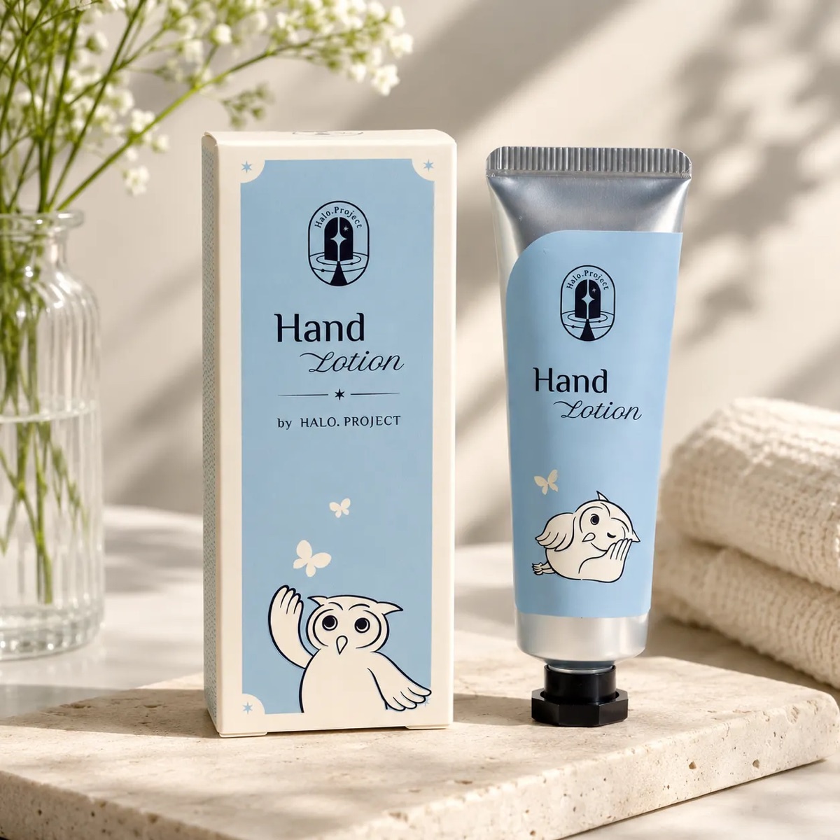 Halo Care No.001 療癒信使護手霜 產品與包裝